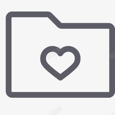 收藏店铺图标20glfolderHeart图标