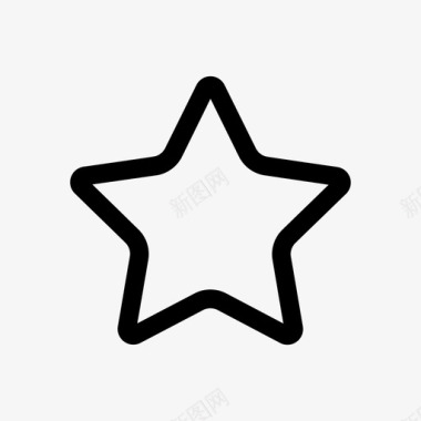 收藏店铺图标明星书签收藏图标