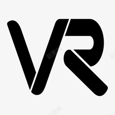 宣传海报vrVR图标