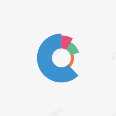 圆饼状图异形饼状图图标