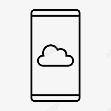 云服务器云手机服务器图标