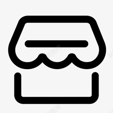 收藏店铺图标店铺1图标