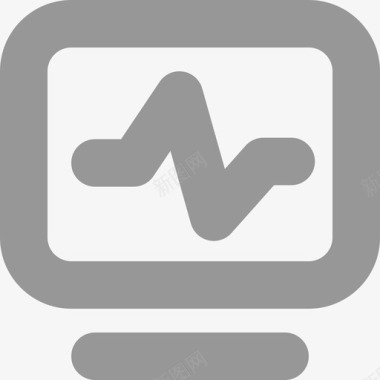 简约手绘秒表企业监控图标