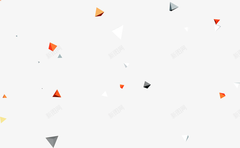分散彩色立体三角形装饰壁纸png免抠素材_88icon https://88icon.com 分散 彩色 立体 三角形 装饰 壁纸
