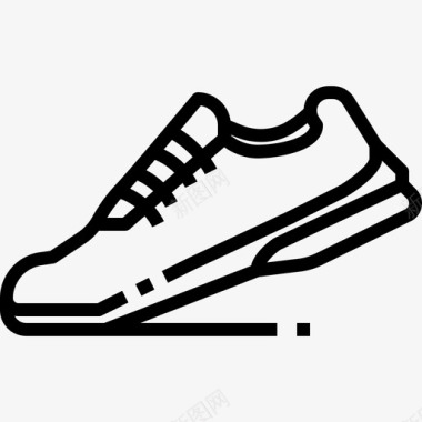 运动鞋运动跑步图标