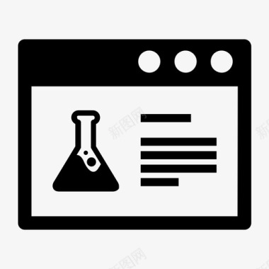 研究数据实验室数据文档研究图标