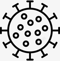 有机物分子病毒冠状病毒感染高清图片