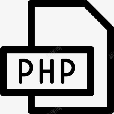 php网页模板php数据文档图标