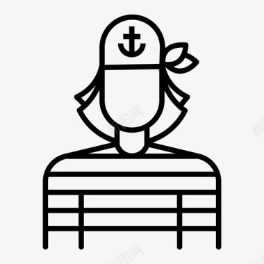 海军陆战队水手海军陆战队航海服装图标
