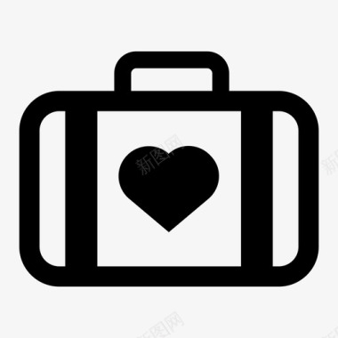 旅行度假旅游图标