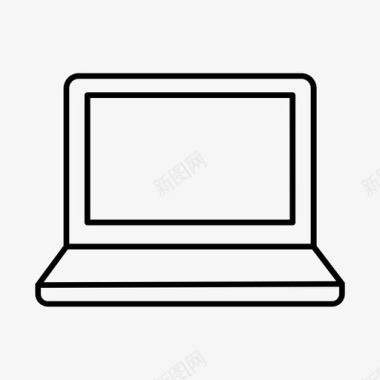 笔记本电脑台式机互联网图标