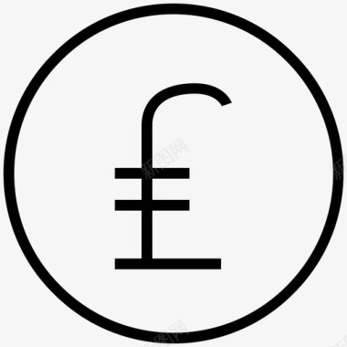土耳其土耳其里拉货币符号图标