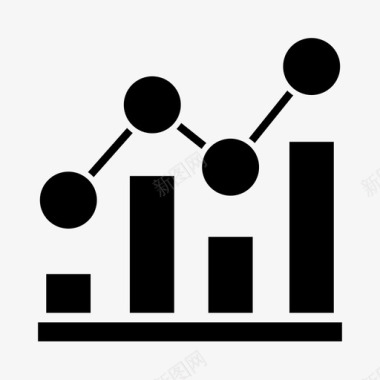 财务图表背景图片两种图表企业企业主图标