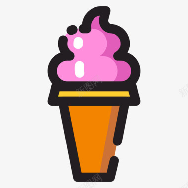 冰激凌icon1通用冰激凌图标