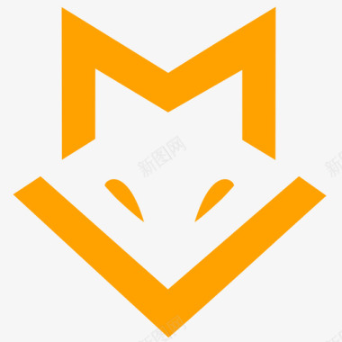 电灯泡logo狐狸logo图标