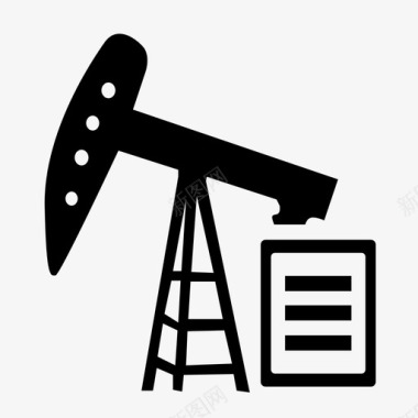 油田油田级信息化投资项目图标