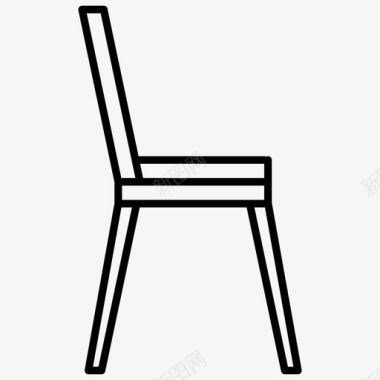 椅子木头家俱图标