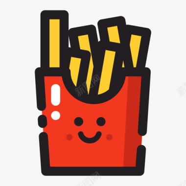 美味的薯条icon1通用薯条图标