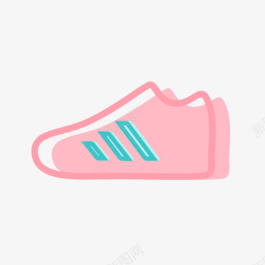 阿迪达斯运动标志运动鞋图标