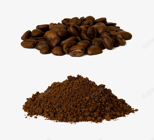 咖啡粉咖啡豆png免抠素材_88icon https://88icon.com 咖啡粉 咖啡豆