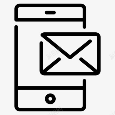 电子邮件概述智能手机电子邮件信息图标