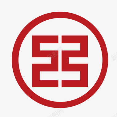 银行中国工商银行图标