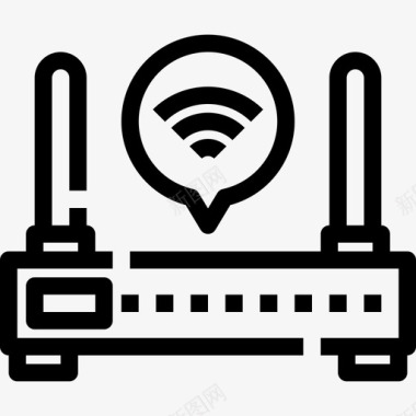 路由器设备硬件图标