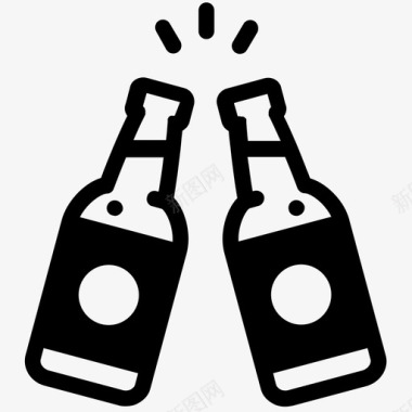 免抠啤酒图片啤酒瓶子饮料图标