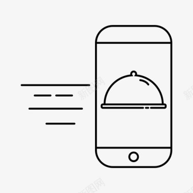 手机app应用在线食品配送应用程序手机图标