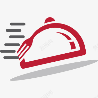简约水曲柳餐车餐车logo01图标