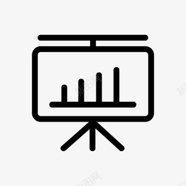 演示文稿统计演示文稿图表公司图标