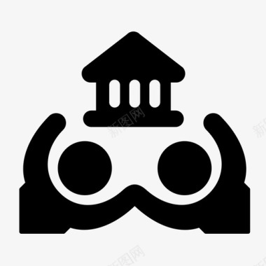 梦想基金银行商业资本图标