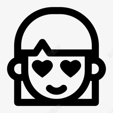 惠动女人心恋爱中的女人心爱图标