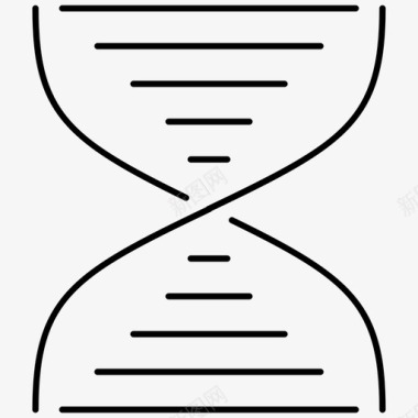 DNA基因结构dna基因遗传学图标