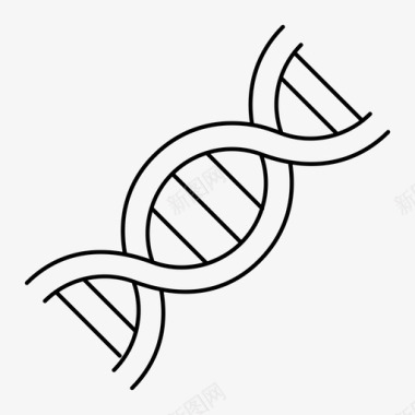 学科dna医学科学图标