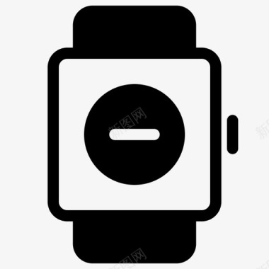 方块智能手表删除设备图标