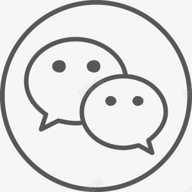 微信qqwechat图标