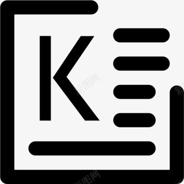 K输入K图标