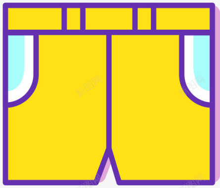 INTEL标志短裤图标