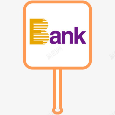 银行三维广大银行图标