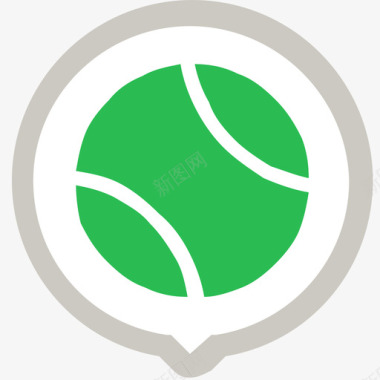 网球二维2网球图标