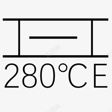 防烟防烟防火阀控制开启280熔断关闭图标