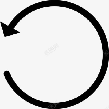 向左旋转向左旋转图标