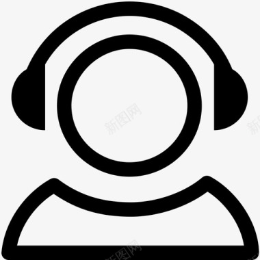 咨询在线客服icon客服中心图标