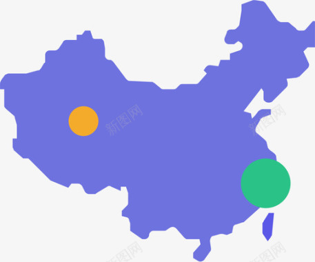 行政地图图标