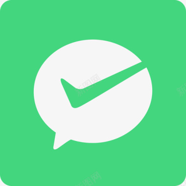 微信qq微信图标