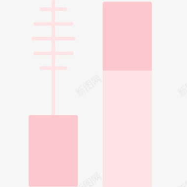 睫毛笔刷睫毛膏图标