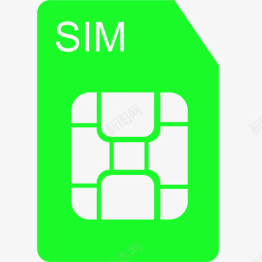 simSIM卡管理图标