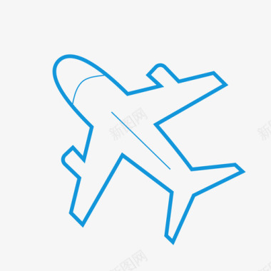 运输飞机飞机图标