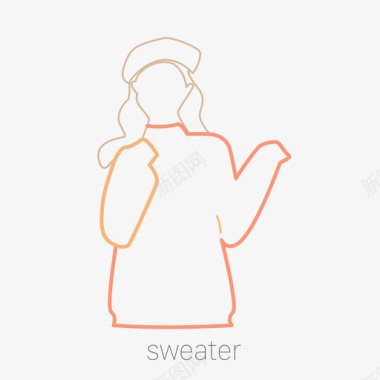 女毛衣sweater3图标